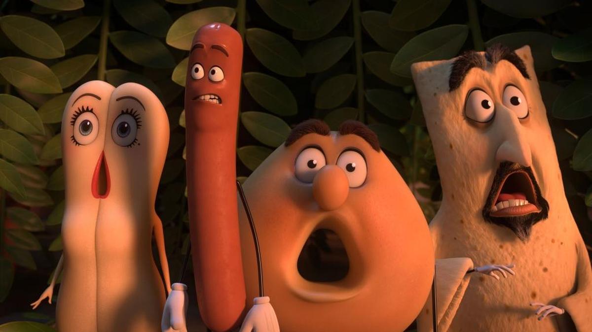 Reviewer Rick Bentley says the R-rated “Sausage Party” has plenty of funny moments, especially for fans of lowbrow humor. But the continuous flood of sexual conversation and adult language can be relentless.