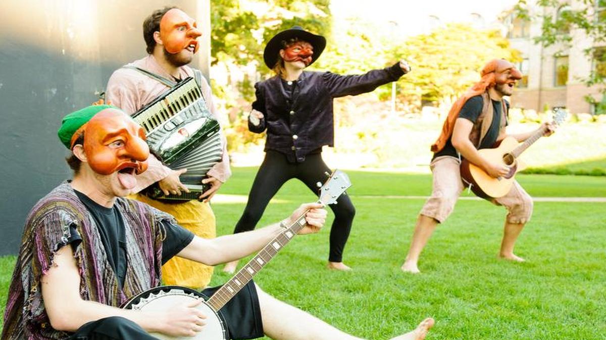 
Western Washington University’s department of theater and dance presents “Commedia in the Park,” Aug. 5-9 on the Old Main lawn.
