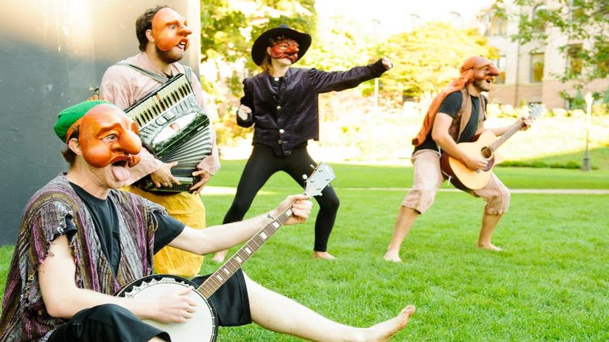 
WWU’s department of theater and dance presents “Commedia in the Park” July 2-4 at Maritime Heritage Park.
