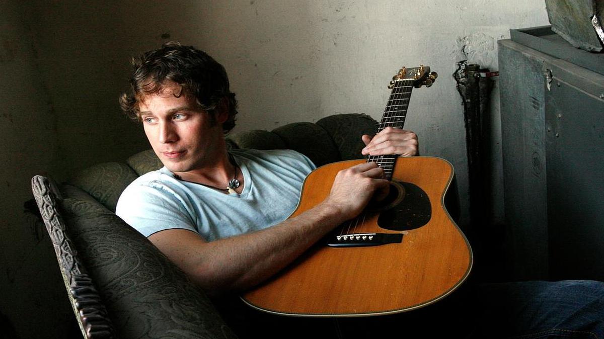 
Jesse Terry, above, performs with Korby Lenker Aug. 5 at the Green Frog.
