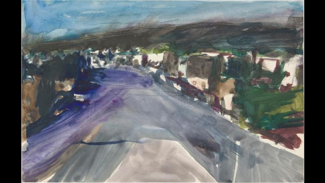 This untitled artwork is part of a collection of Richard Diebenkorn’s work now on exhibit at the Whatcom Museum’s Lightcatcher building, “The Intimate Diebenkorn: Works on Paper, 1949-1992.” The exhibition will be on display through Aug. 19.