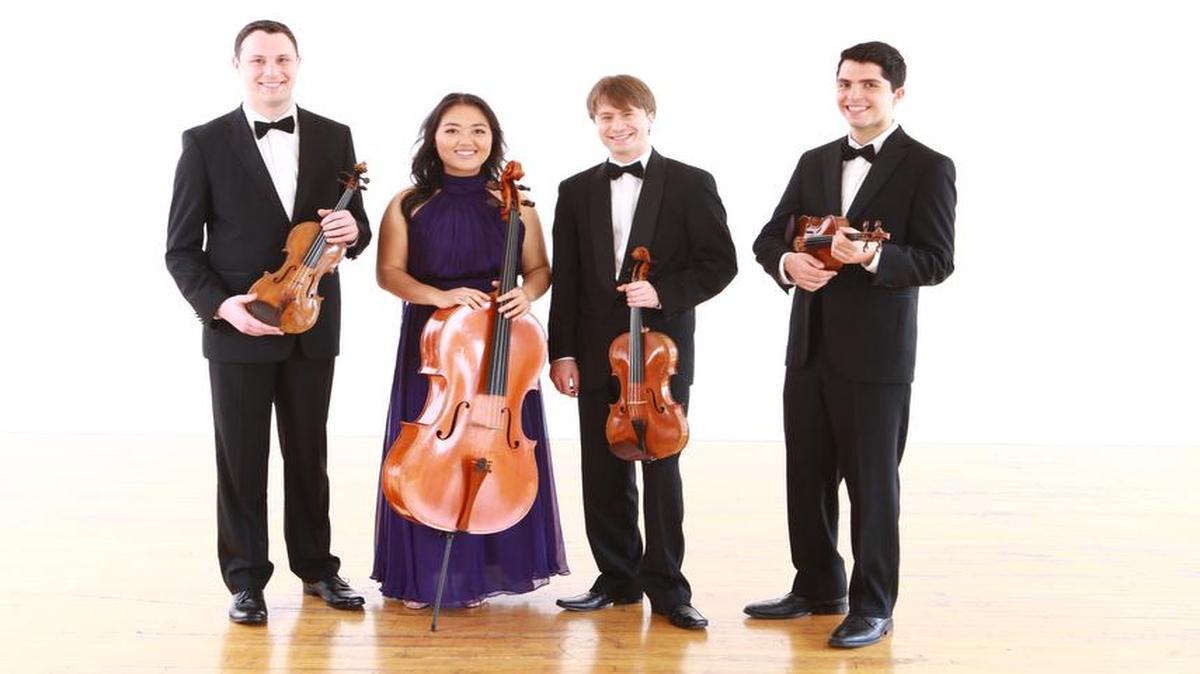 
The Calidore String Quartet performs July 5 at Bellingham Cruise Terminal for the Bellingham Festival of Music.
