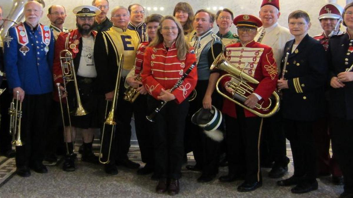 
The Ballard Sedentary Sousa Band performs at 2 p.m. Aug. 23 at Peace Arch Park in Blaine.
