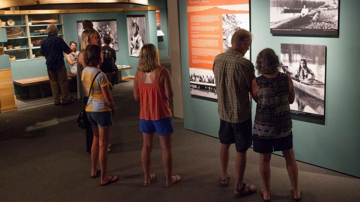 Visitors can learn more about the history and cultures of the Northwest Coast tribes at the Whatcom Museum’s “People of the Sea and Cedar” exhibition at the Lightcatcher.