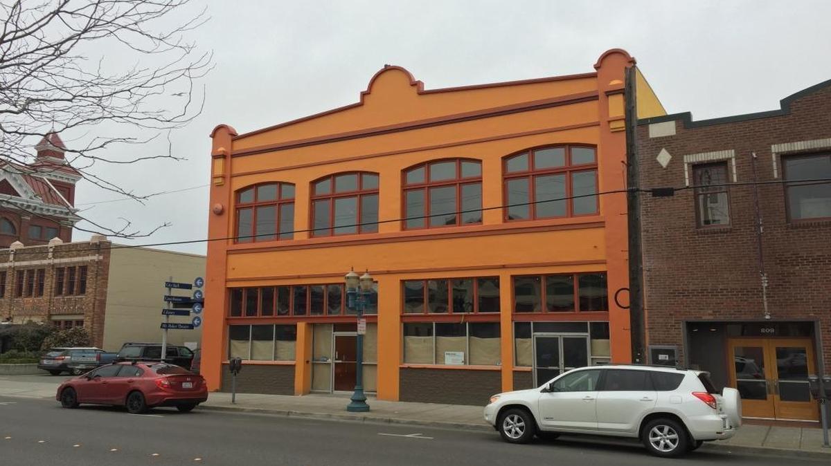 The former Cascade Laundry building is the site for the proposed Sylvia Center for the Performing Arts.