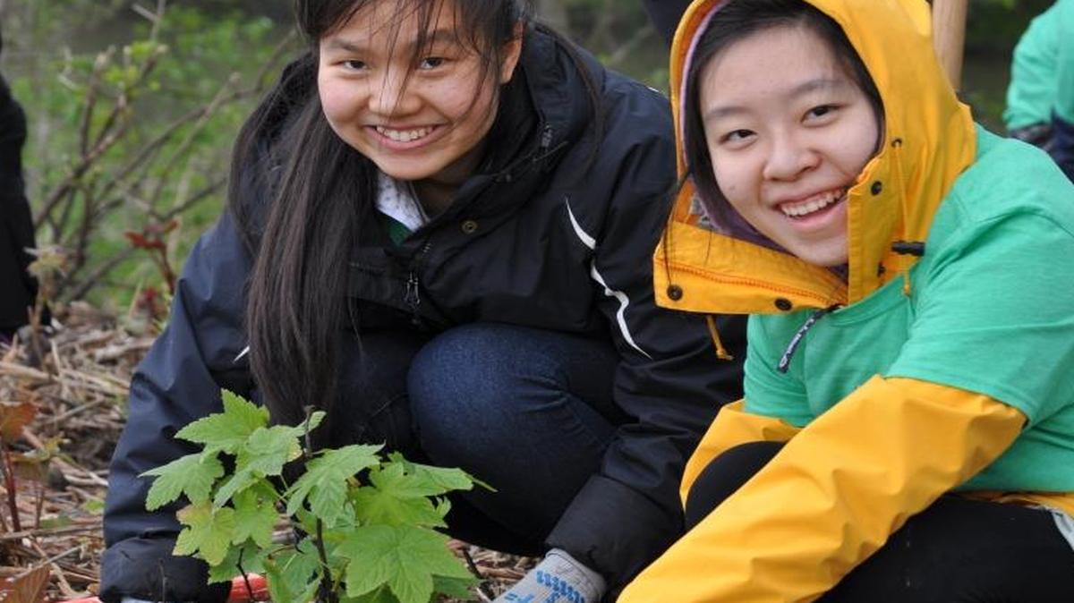Nooksack Salmon Enhancement Association invites the public to its annual potting party from 9 a.m. to noon Saturday at 3057 E. Bakerview Road in an Earth Day event.