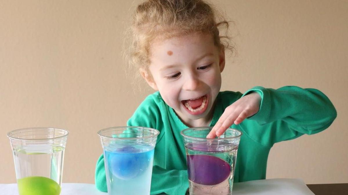 
Children can design their own colorful experiments — such as how to make a “naked” egg — in Asia Ctiro’s new “The Curious Kid’s Science Book.”
