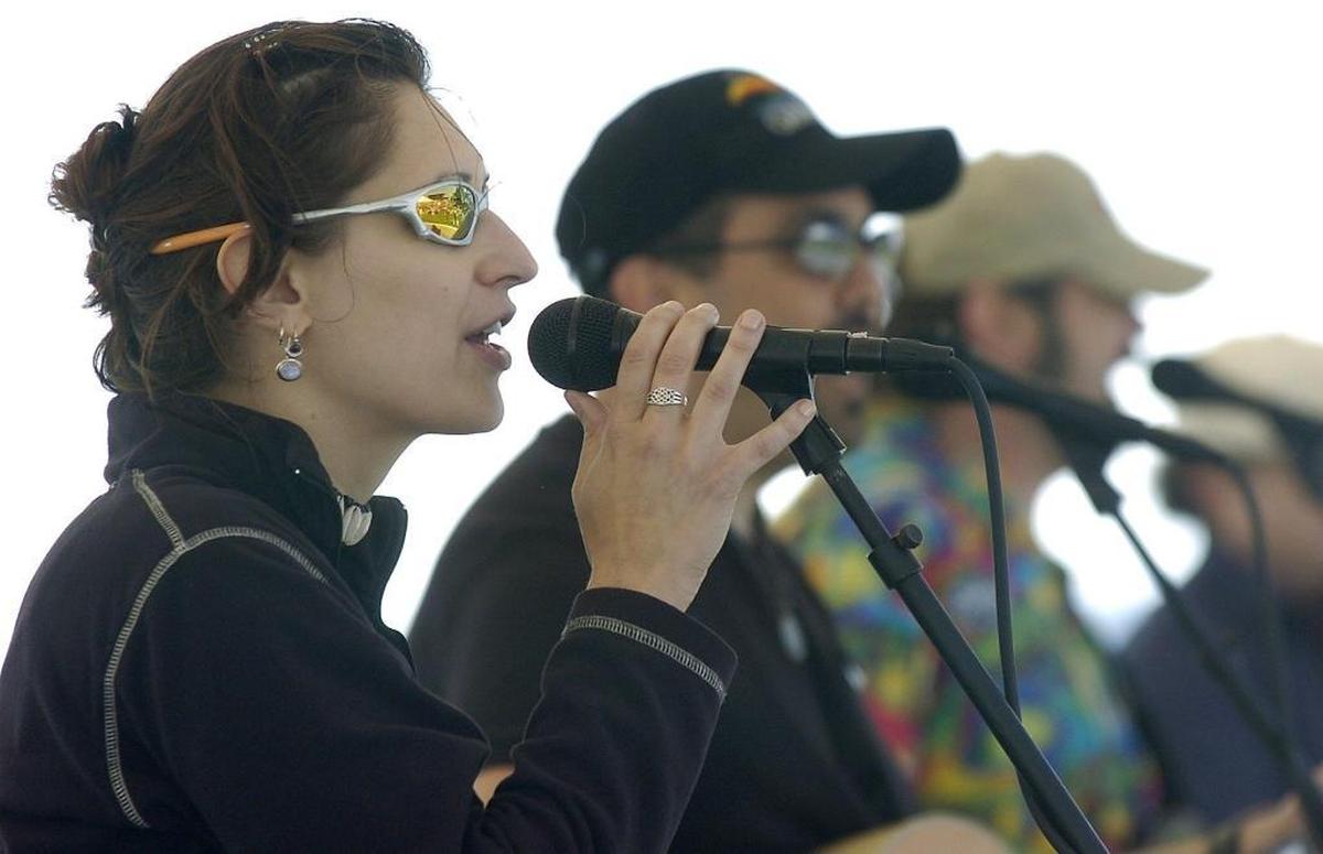 Bellingham’s Celtic rock band Maggie’s Fury performs.