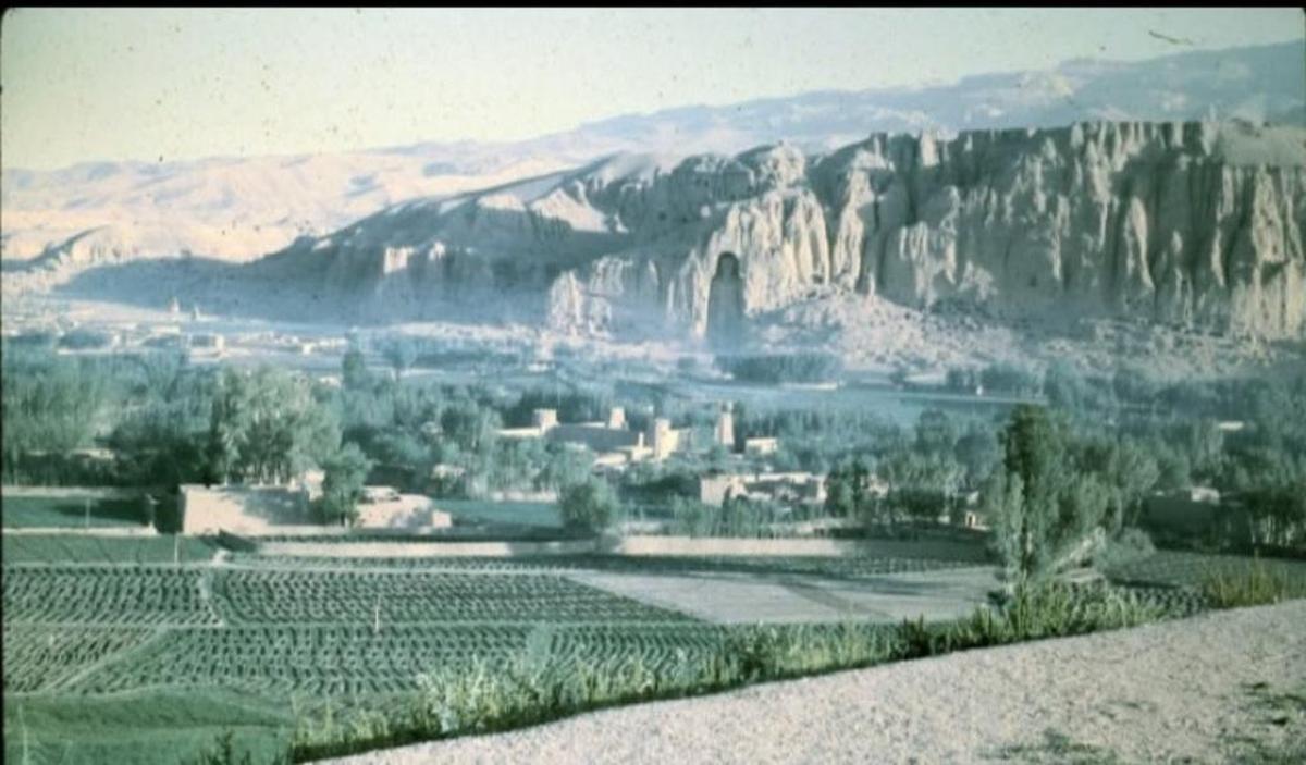 Richard Abbott will offer a slide presentation titled “Afghanistan As It Was: 1972-1973” on Thursday., Feb. 2, at Whatcom Museum’s Old City Hall. His program includes images such as this one of the Bamian Valley, showing one of the giant Buddhas since destroyed by the Taliban.