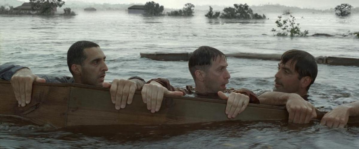 “O Brother Where Art Thou” shows on the top of the Commercial Street Garage on Friday in the second of the Rooftop Cinema series hosted by the Pickford Film Center.