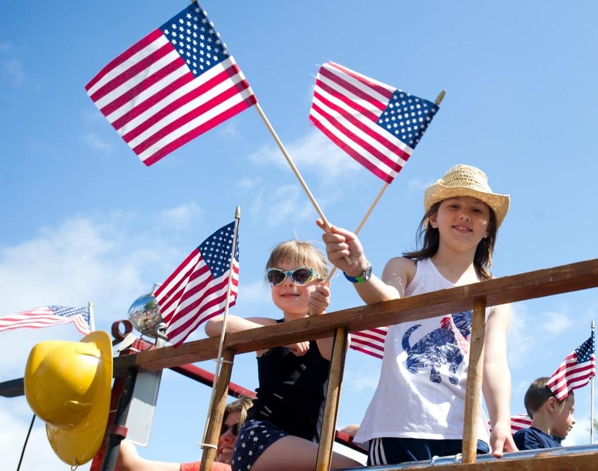 One of the highlights of Blaine's Old Fashioned Fourth of July Celebration is the parade, which begins at noon on Peace Portal Drive.