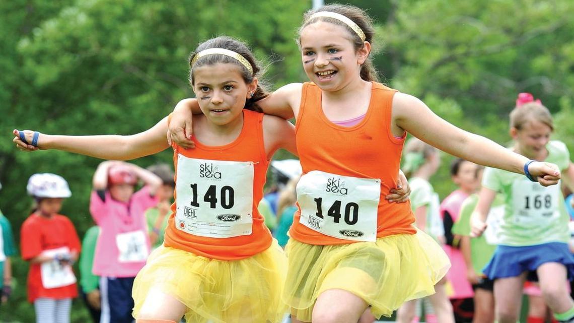 Junior Ski to Sea race and parade, low tides and native plants