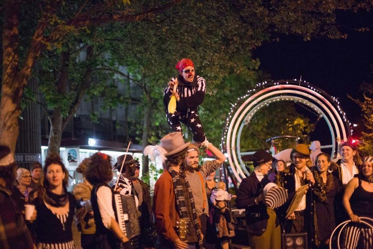 The last Commercial Street Night Market of the year is on Friday, Dec. 9, featuring artisan vendors, unique eating, funky musicians and live entertainment.