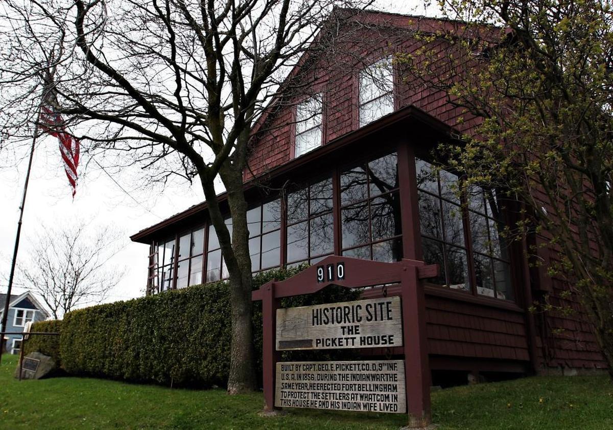 The Pickett House was built in 1856 and is one of the oldest standing buildings in Bellingham.