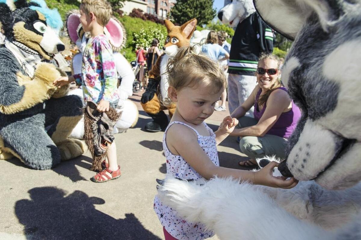 The Procession of the Species invites participants of all ages to dress up in animal costumes for a free parade on Saturday. Participants for the parade can line up at 3:30 p.m. on the Bellingham Public Library back lawn; the parade ends in Maritime Heritage Park for music and kids’ activities.