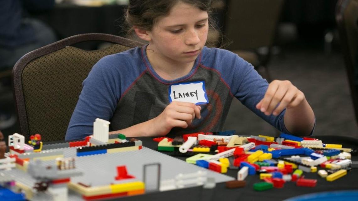 If you ruled the world – and had 160 pounds of Legos to work with – what would you build?