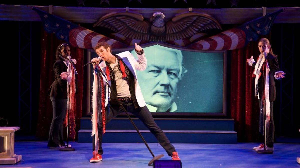 "Rock the Presidents" is a history-oriented musical revue.