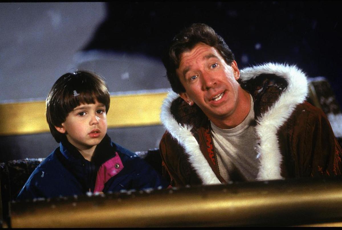 Eric Lloyd and Tim Allen star in “The Santa Clause,” playing in a holiday double feature with “The Grinch Who Stole Christmas” on Friday, Dec. 23, at Birch Bay Activity Center.