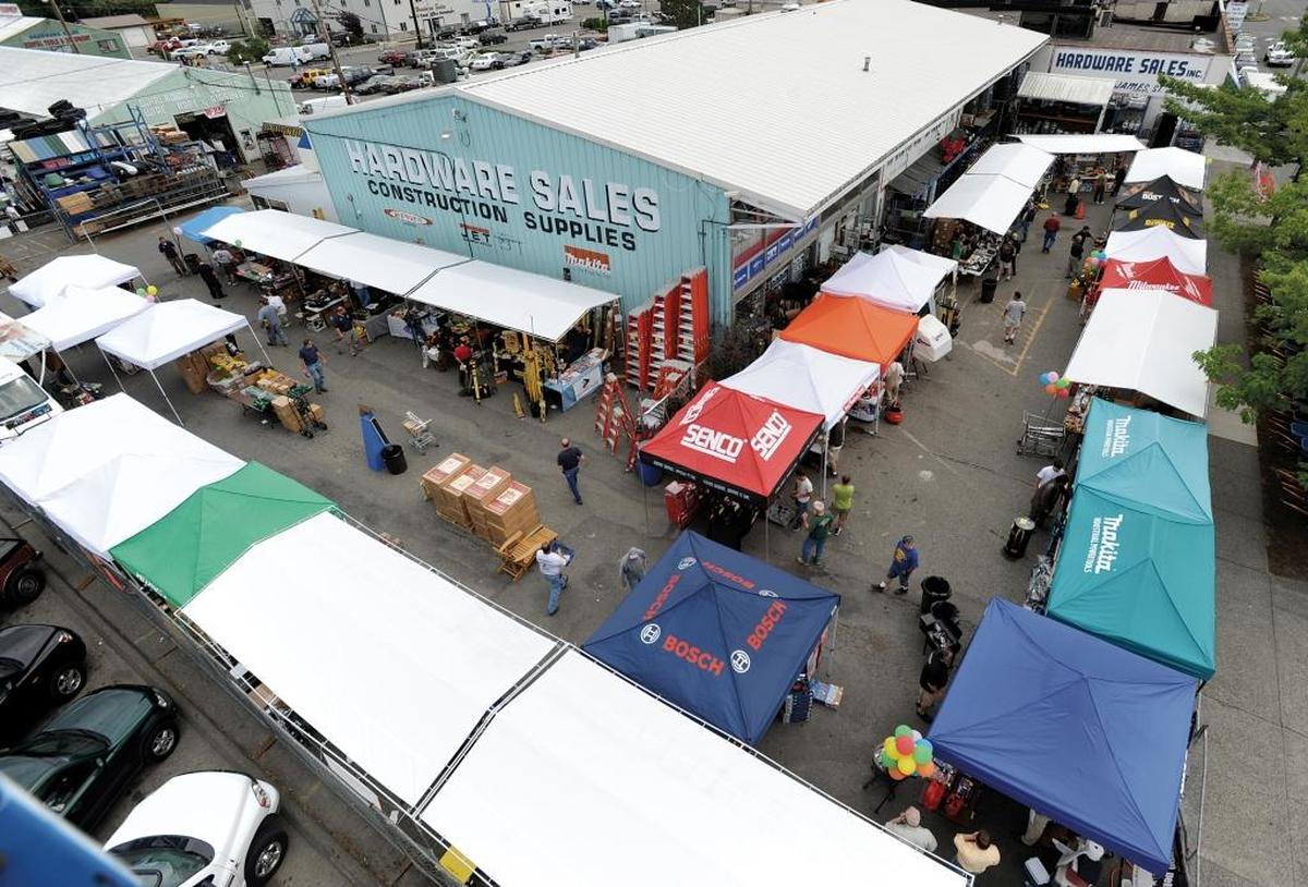 Hardware Sales, 2034 James St., hosts its annual Father’s Day Weekend Block Party and Tool Extravaganza from 11 a.m. to 3 p.m. Saturday and Sunday.