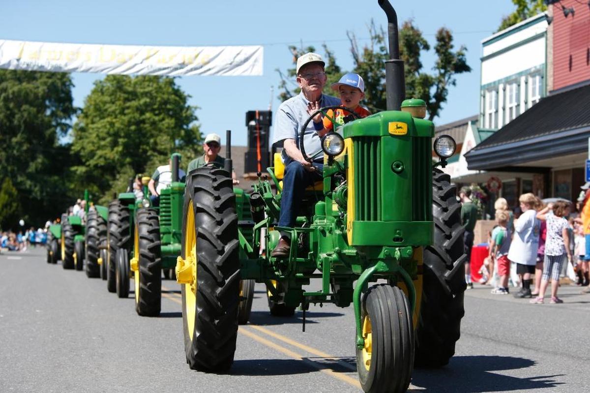 Washington Tractor is the Grand Marshal for the 2017 Farmers Day Parade in Lynden, to celebrate a century of John Deere service in Lynden. The family-oriented parade starts at 10:30 a.m. Saturday on Front Street between Third and 10th streets.