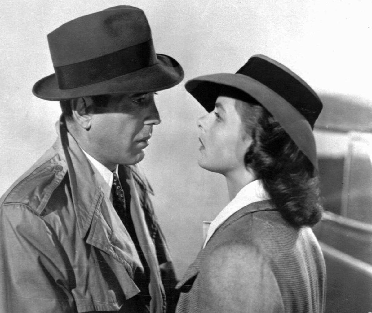 Humphrey Bogart and Ingrid Bergman appear the classic 1943 film “Casablanca,” 7 p.m. Saturday, Sept. 2, at the Van Zandt Community Hall,
