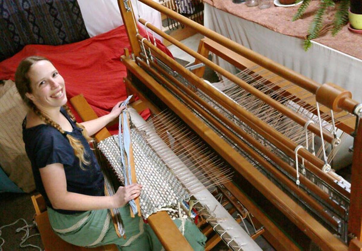 Learn to weave using a floor loom with Aurora Lindquist in a series of three Saturday morning sessions starting Saturday, Jan. 7, at Ragfinery, 1421 N. Forest St.