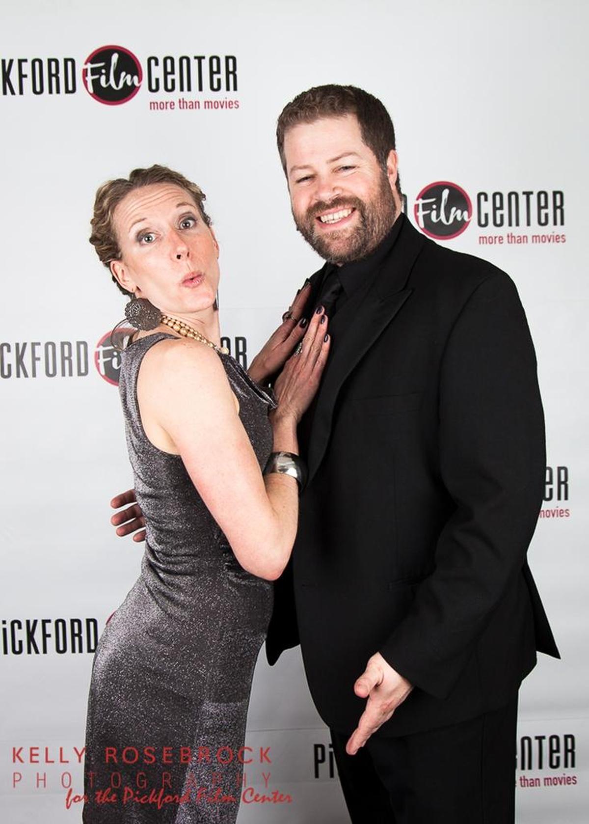 Phil Rose Photography will snap photos, celebrity-style, at the Red Carpet Affair Feb. 28 at Pickford Film Center, as Lindsey McGuirk and Brian Sibley were in 2015.