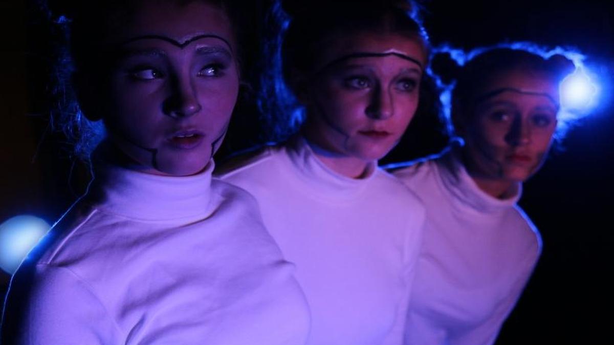 Anya Seegers, Melissa Burke-Manwaring, and Elsie Dank perform in “The Skylark” March 10-20 at Bellingham Arts Academy for Youth’s Theatre.