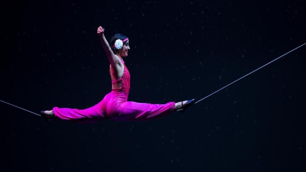Bellingham circus artist Esther de Monteflores is one of the performers at the Artist Trust on Tour event at 6 p.m. Thursday, April 28, at Firehouse Performing Arts Center.