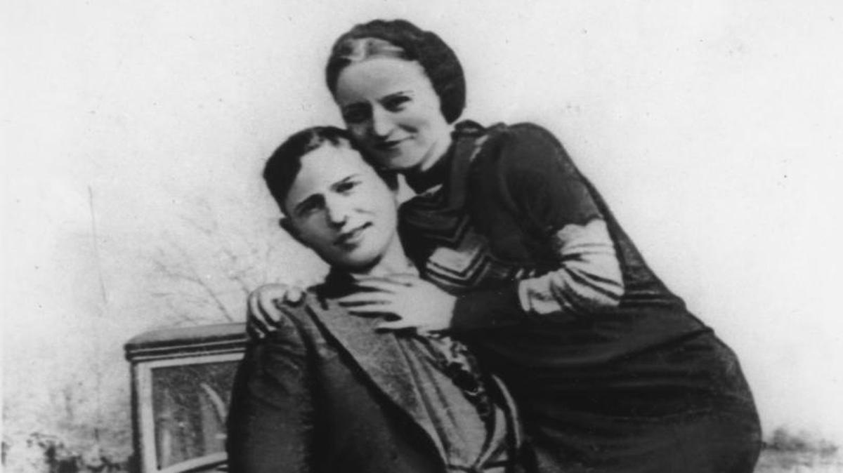 FILE - Undated photo of Bonnie Parker and Clyde Barrow. The infamous gansters are the subject of a new documentary, Bonnie & Clyde, on PBS’ American Experience program.