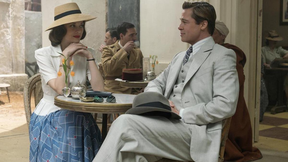 Marion Cotillard plays a French Resistance fighter and Brad Pitt stars as a World War II intelligence officer in “Allied.”