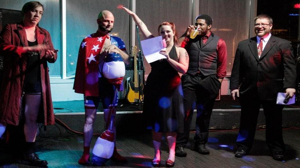 The Whatever’s Clever Show performs Sunday, March 27, at The Shakedown