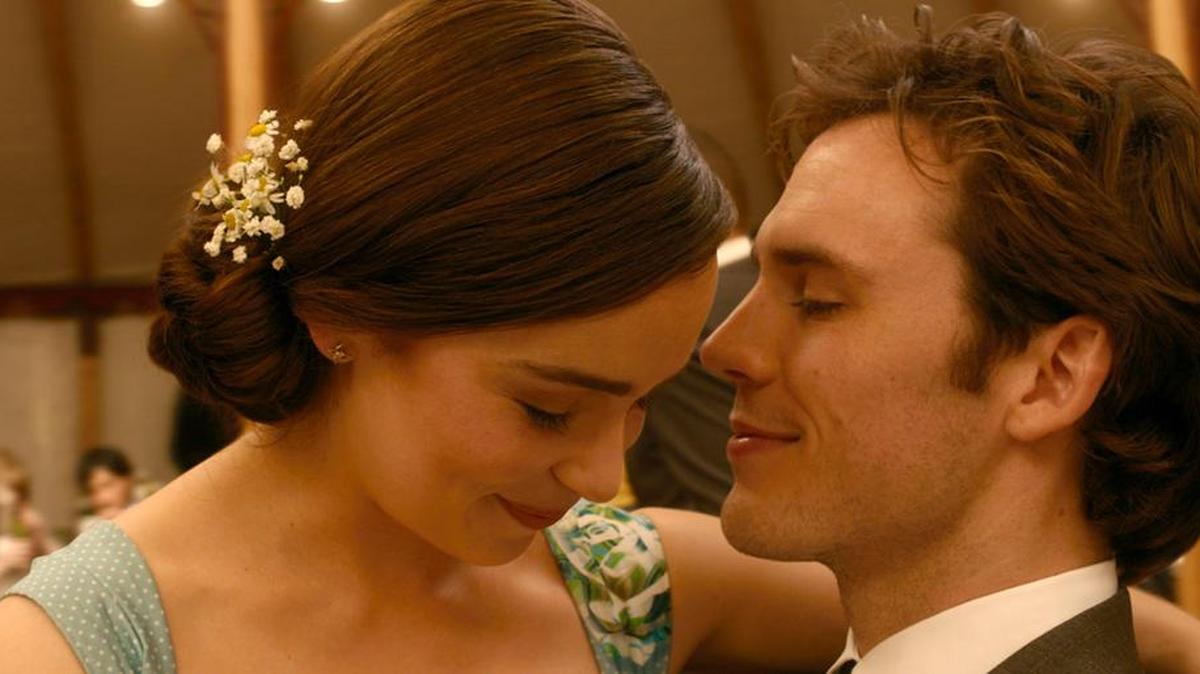 Emilia Clarke, left, and Sam Claflin star in “Me Before You.”