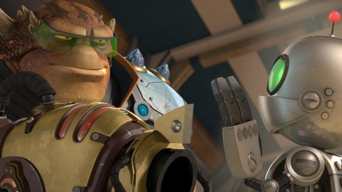 A scene from “Ratchet and Clank.”