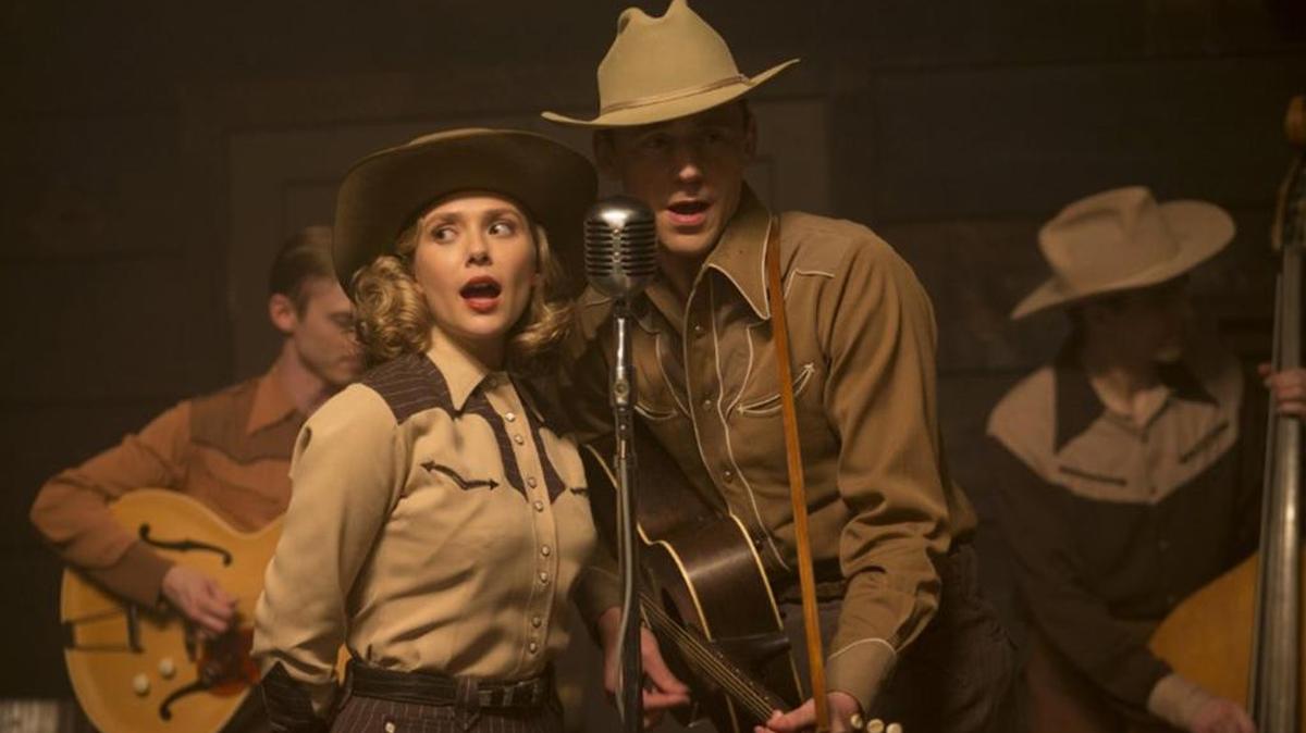 Elizabeth Olsen and Tom Hiddleston in “I Saw the Light.”