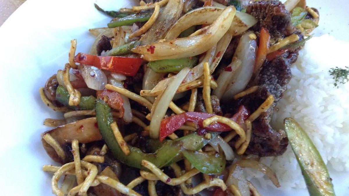 
Goji Beef special from Goji Bistro in Bellingham.
