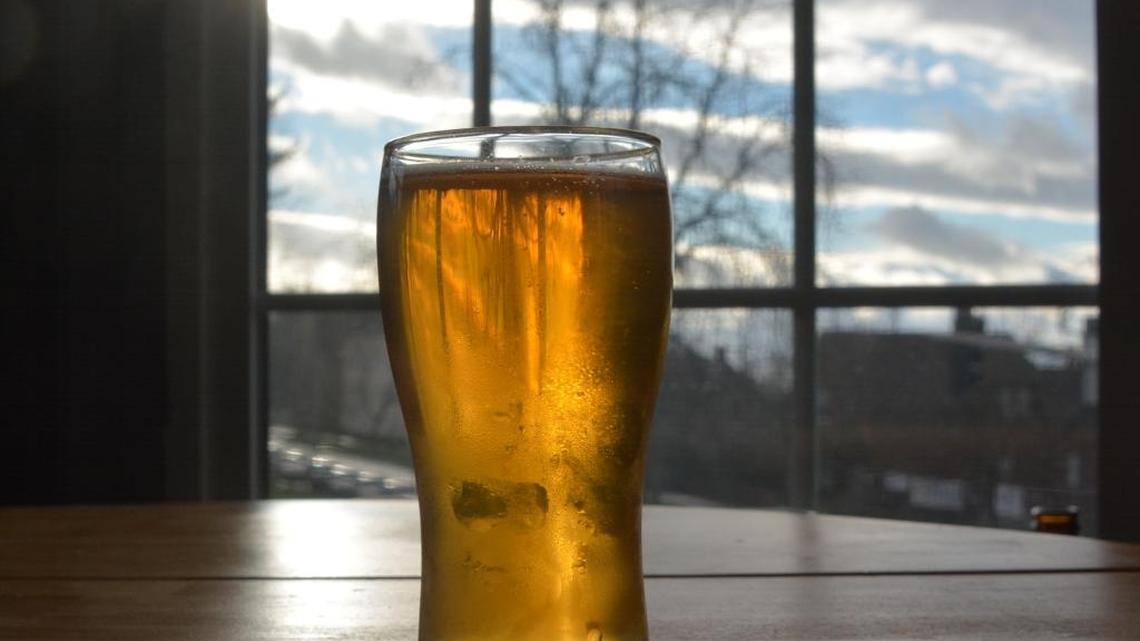 A Kulshan Sunnyland IPA on a partly sunny Bellingham day.