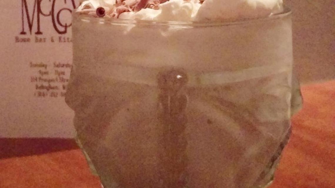 Bourbon milkshake at The Real McCoy in Bellingham