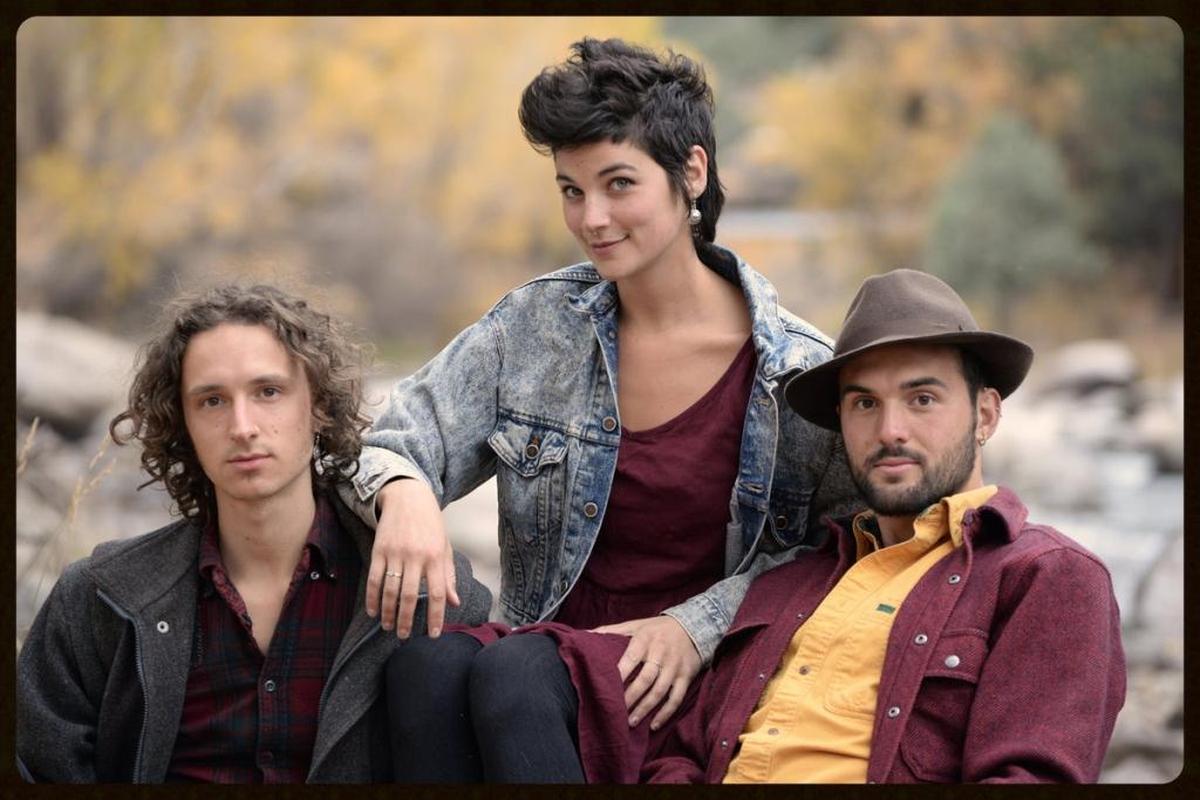 The Living Arrows – Traesti Luther, Alexandra Doumas and Loren Schaumberg – perform at Aslan Brewing’s third anniversary block party on Saturday at 1330 N. Forest St.