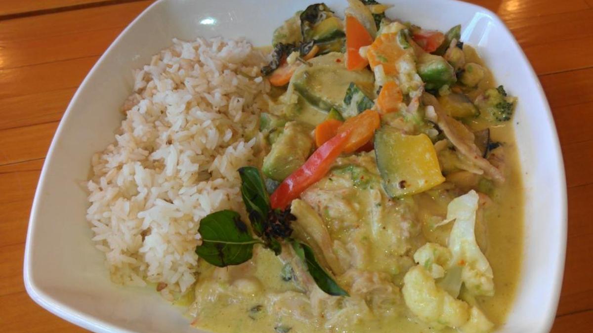 
Chicken and avocado curry at Maikham in Bellingham.
