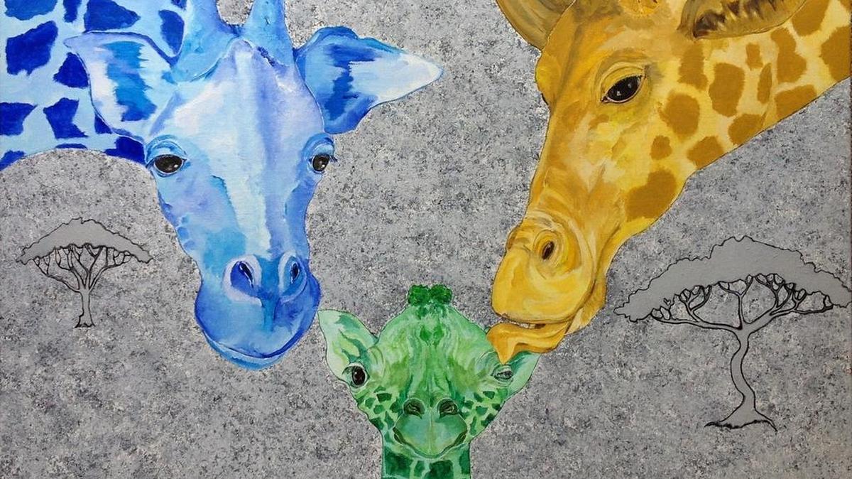 
Works by Georgia Donovan will be displayed at Bellstock, Oct. 3-4 at the Hotel Bellwether ballroom. More than 30 artists will have art displayed and for sale at the event, which includes live music and food from local restaurants.
