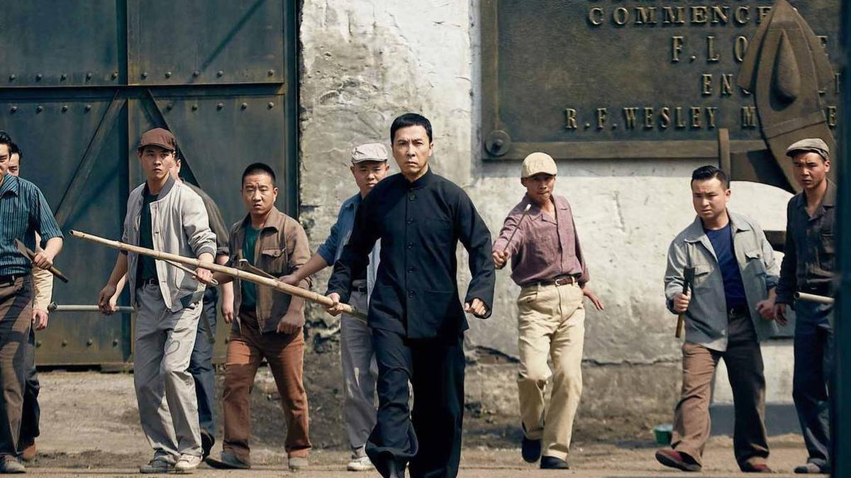 Donnie Yen as Ip Man in “Ip Man 3.”