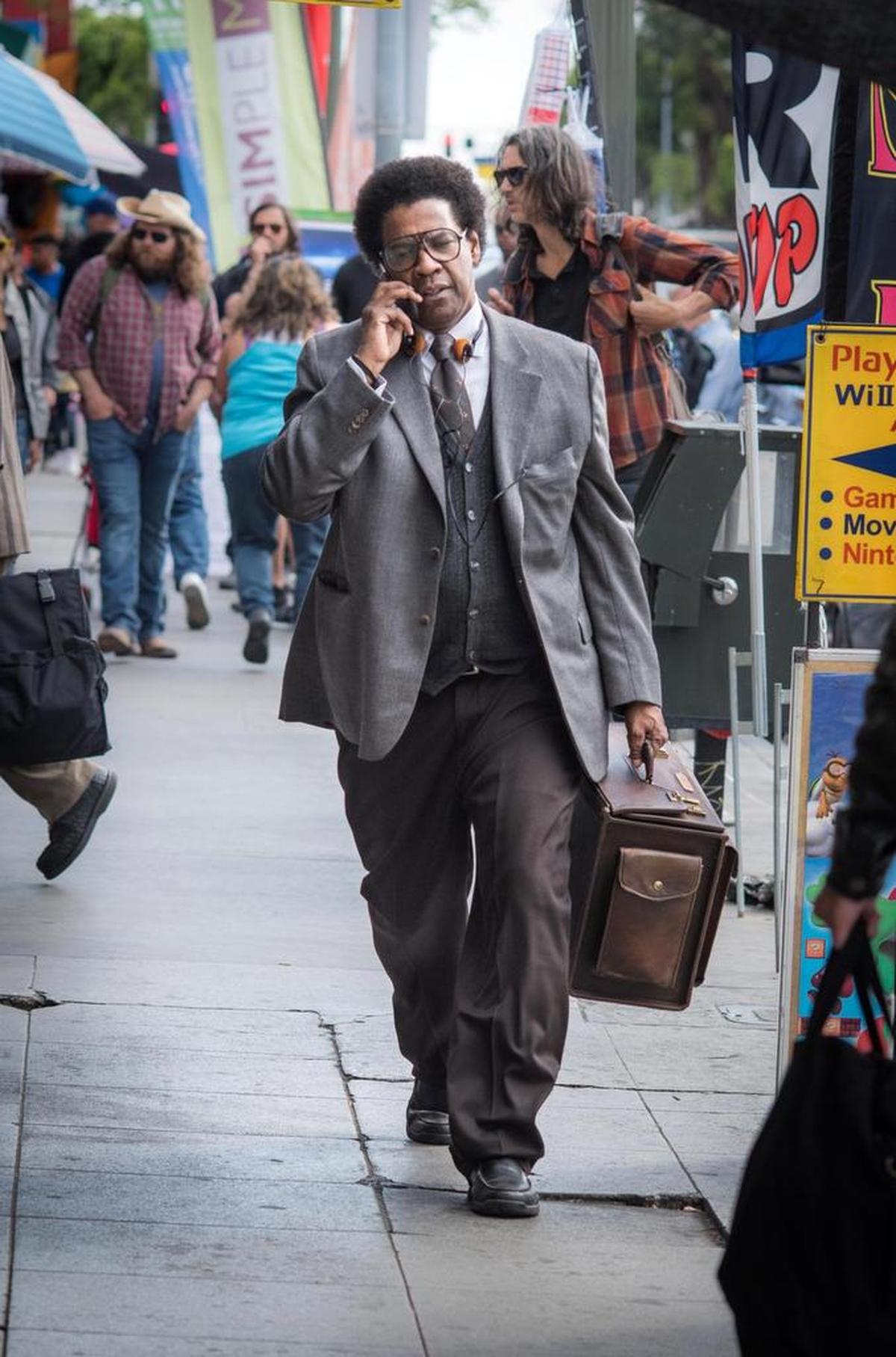 Denzel Washington stars in “Roman J. Israel Esq.”
