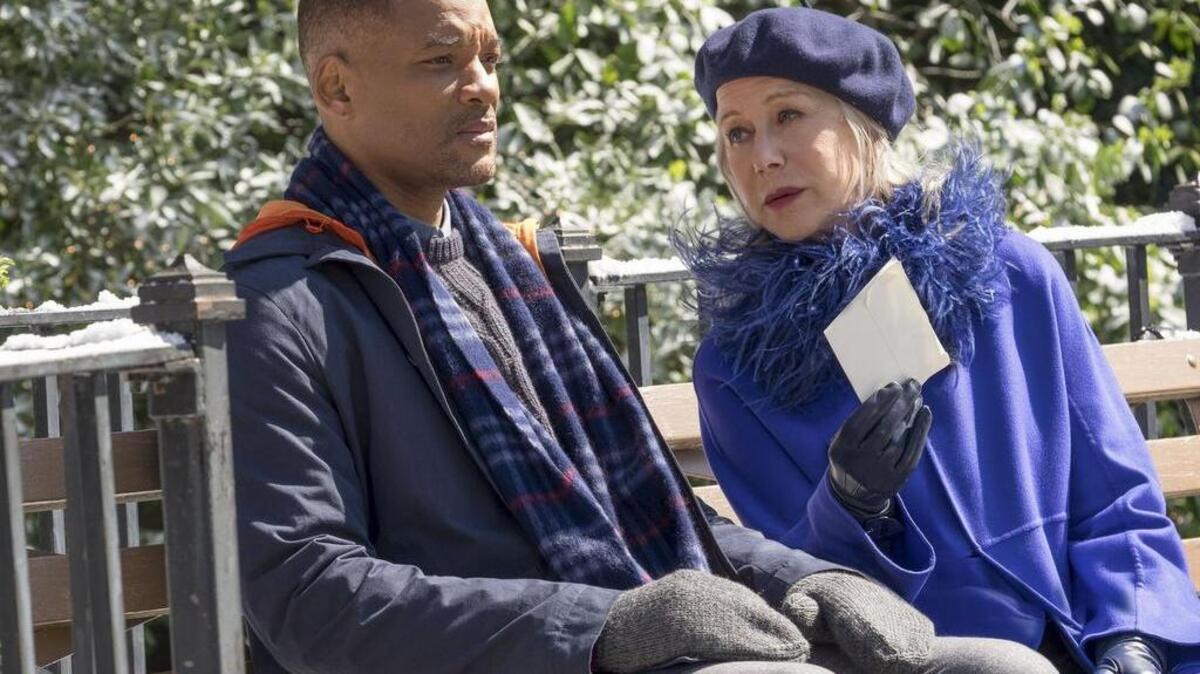 Will Smith and Helen Mirren star in “Collateral Beauty.”