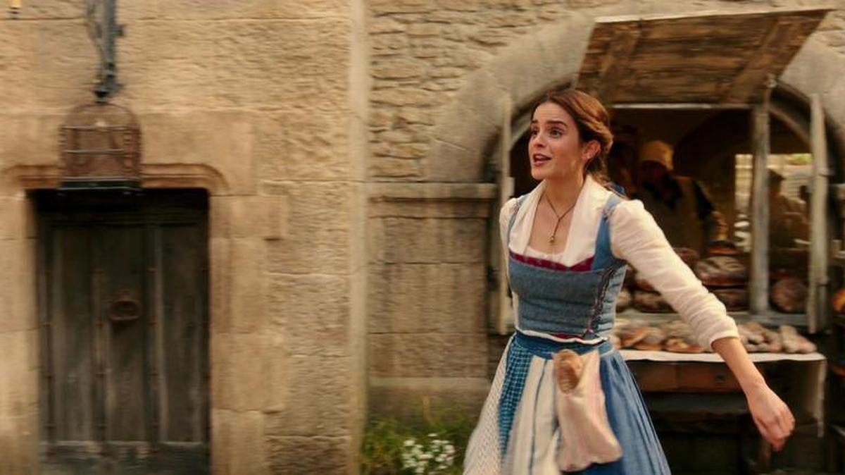 Emma Watson stars as Belle in the live-action version of “Beauty and the Beast” directed by Bill Condon.