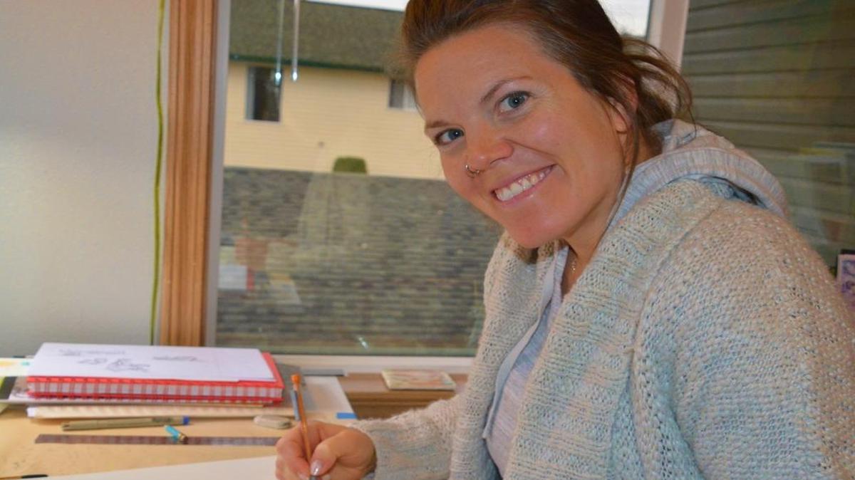 Watercolor and acrylic artist Priscilla Hutsen of Blaine uses her art in illustrating children’s books as well as commissioned works. She’s one of the participants in the Blaine Harbor Arts and Gift Market, Dec. 4 and 5.