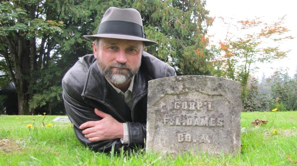 Todd Warger discusses 19th- and early 20th-century homicides in Whatcom and Skagit counties on Jan. 23 at Everson Public Library.