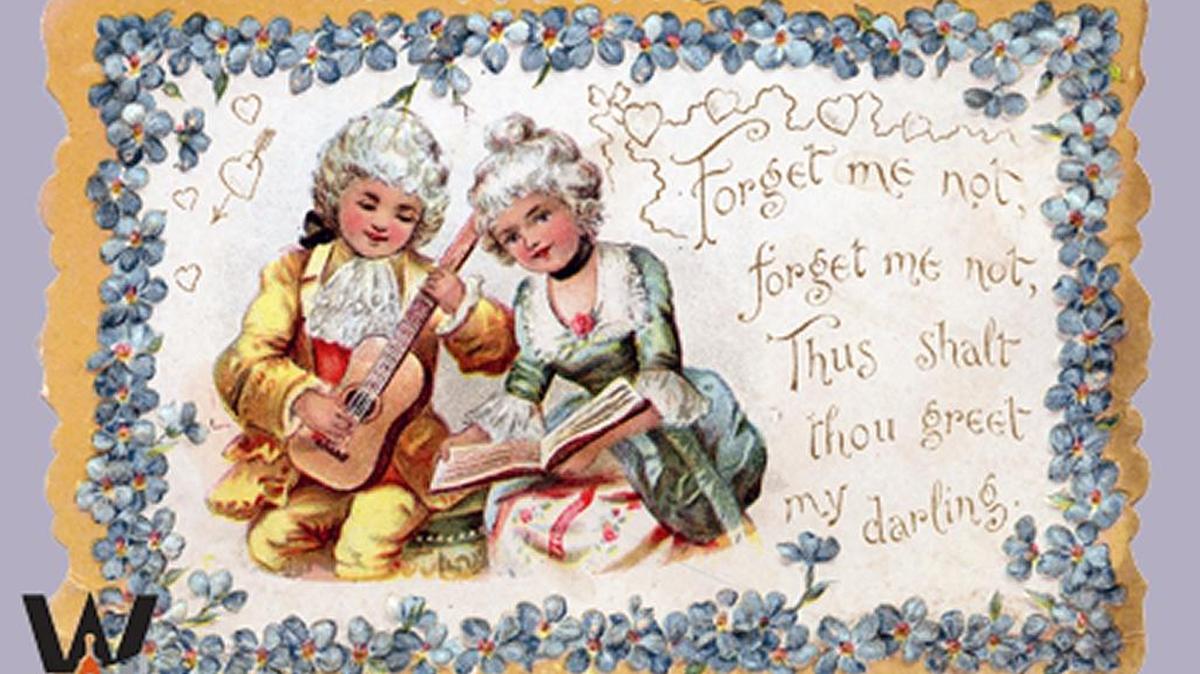 This Victorian doily Valentine’s card, circa 1880s, is part of the collection at the Whatcom Museum.
