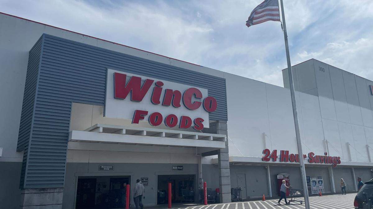 WinCo Foods grocery store on Thursday, Sept. 7, 2023 at 300 E Bellis Fair Pkwy, Bellingham, Wash.