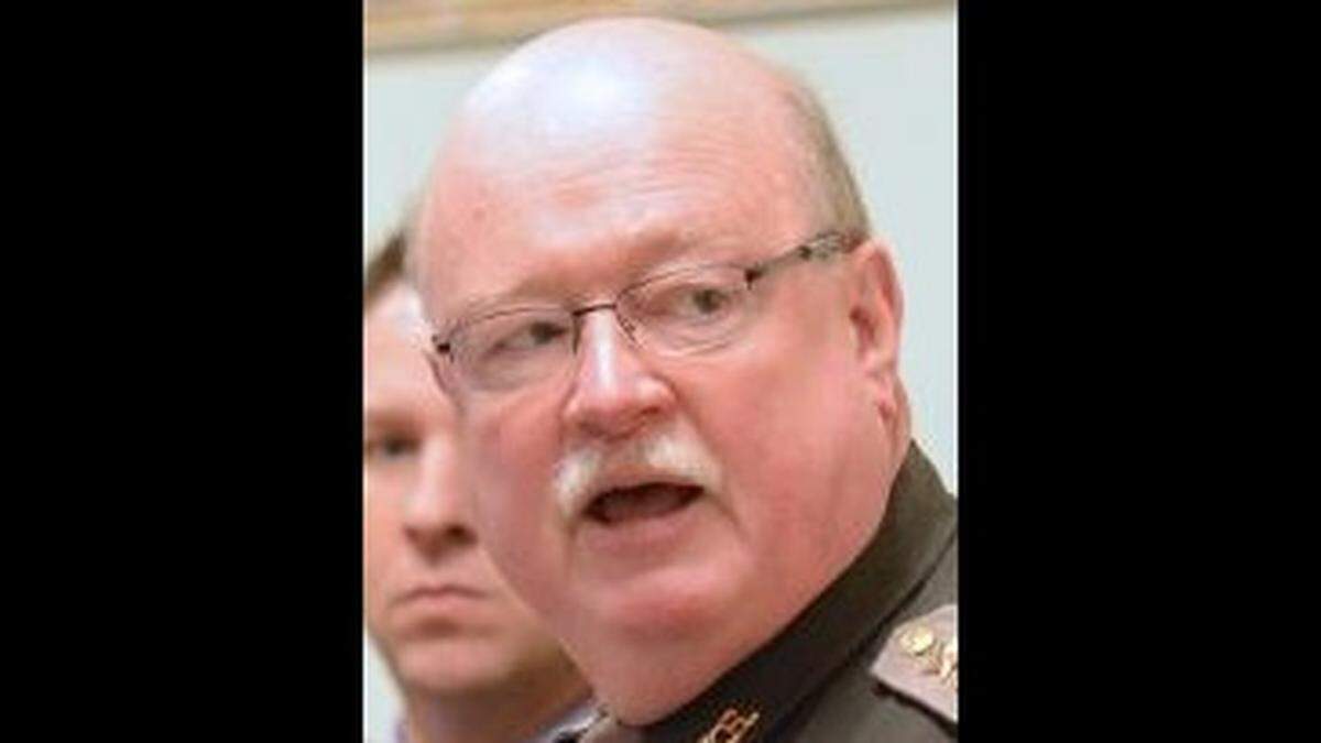 Whatcom County Sheriff Bill Elfo announces in 2017 the arrest of Timothy Forrest Bass, 51, of Everson for the 1989 murder of Amanda “Mandy” Stavik.